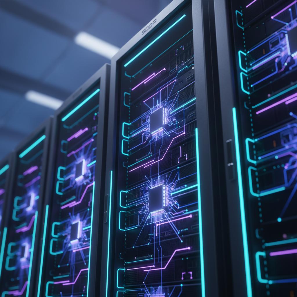 Ilustração técnica representando tecnologia relacionado a Como implementar LLMs em seus projetos: Guia Práti incluindo OpenAI