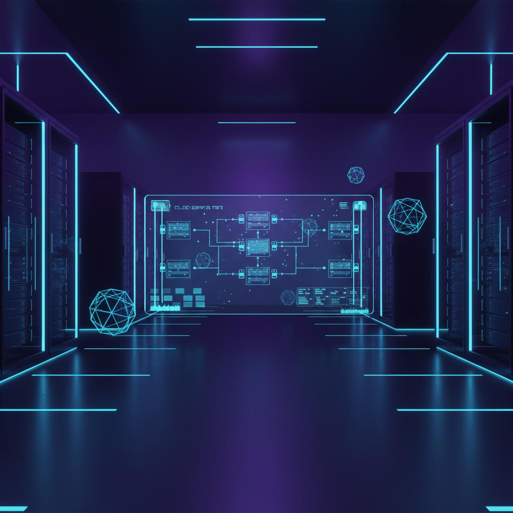 Ilustração técnica representando tecnologia relacionado a WordPress: O Guia Definitivo de Performance e Segu incluindo VPS