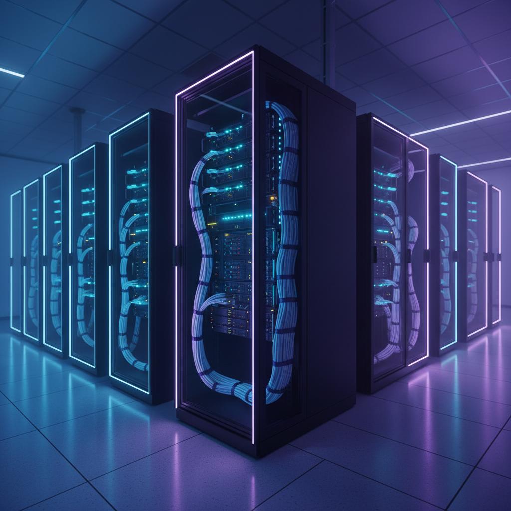 Ilustração técnica representando tecnologia relacionado a VPS: O Guia Definitivo para Servidor Virtual e Clo incluindo hos...