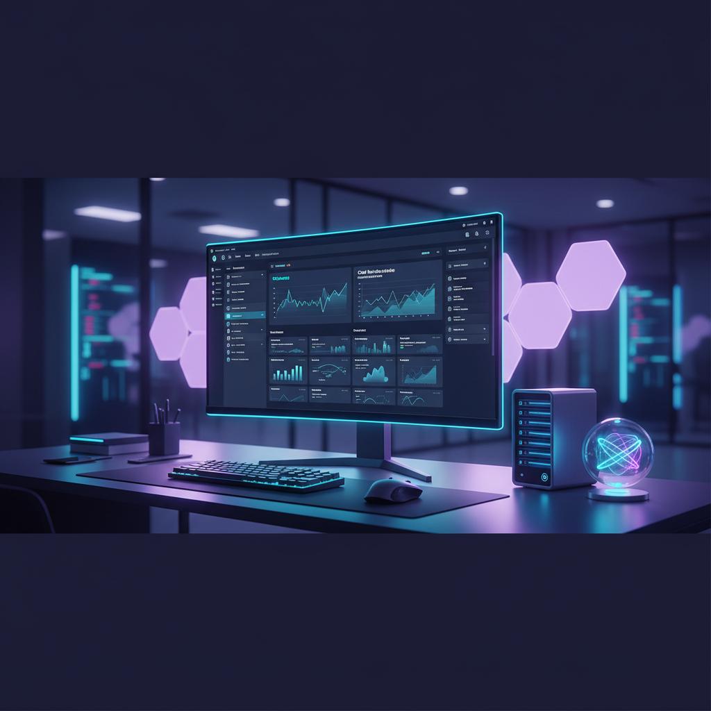 Ilustração técnica representando tecnologia relacionado a WordPress: O Guia Completo para Criar seu Website  incluindo CMS