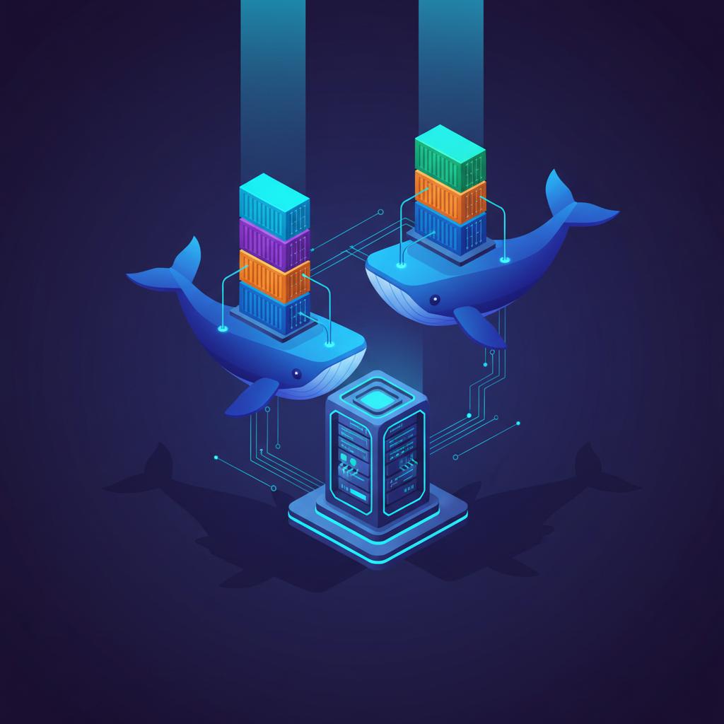 Ilustração técnica representando tecnologia relacionado a Docker na Prática: Guia Completo para Otimizar seu incluindo DevOps