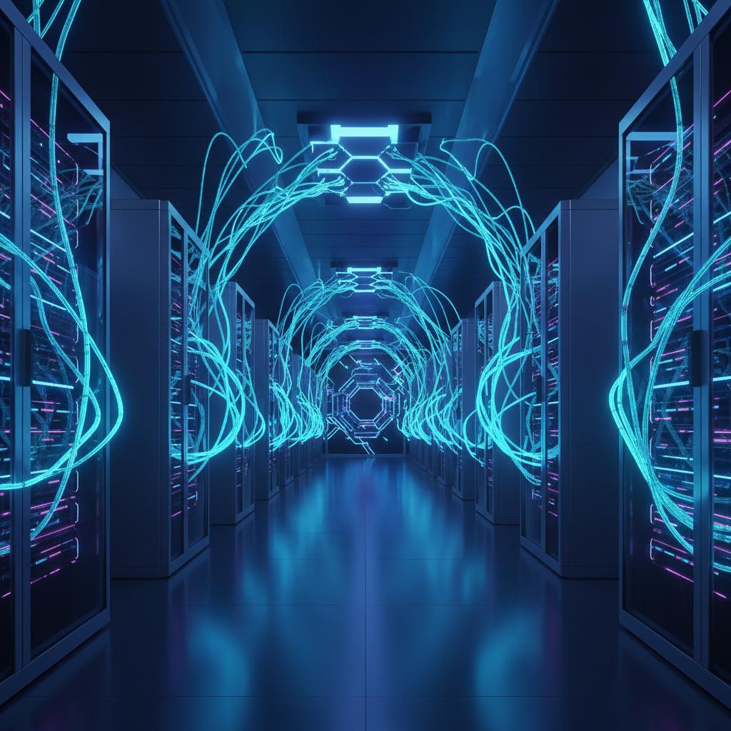 Ilustração técnica representando tecnologia relacionado a Como implementar LLMs em seus projetos: Guia Práti incluindo OpenAI