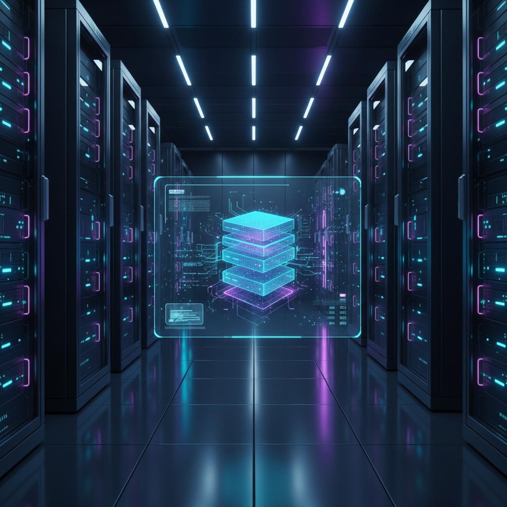 Ilustração técnica representando tecnologia relacionado a O que é VPS? Guia Definitivo sobre Servidor Virtua