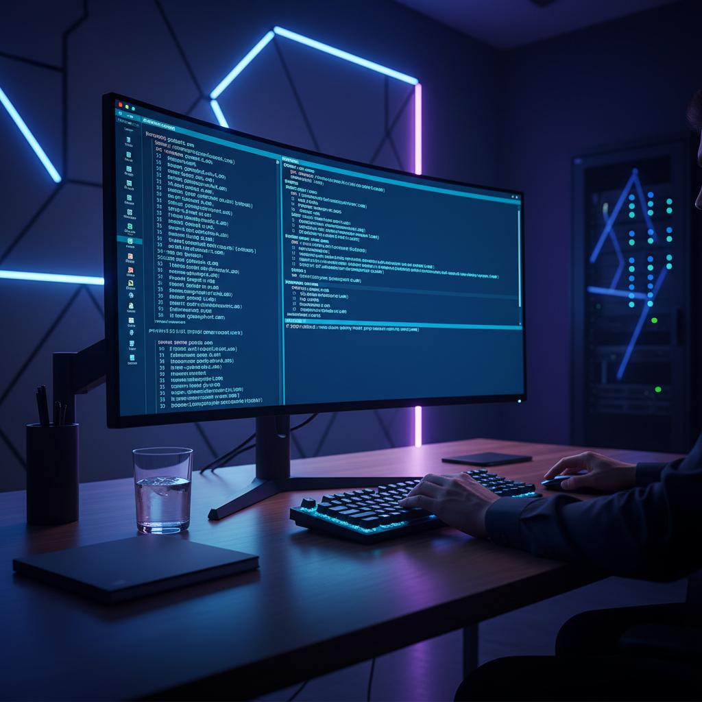 Ilustração técnica representando tecnologia relacionado a Guia Definitivo: Domine o Linux em Servidor e VPS  incluindo Ubuntu