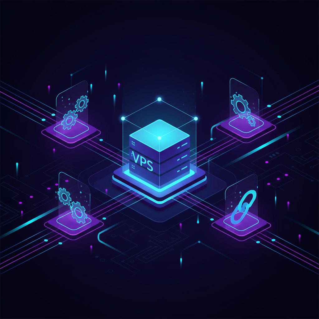 Ilustração técnica representando tecnologia relacionado a N8N: O Guia Definitivo para Automação e Workflow (