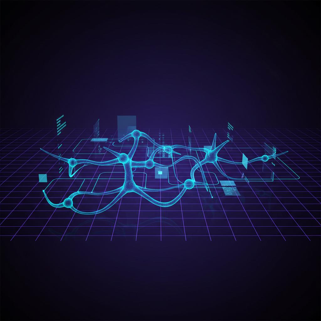 Ilustração técnica representando tecnologia relacionado a O que são Vector Databases: Guia Prático para RAG 