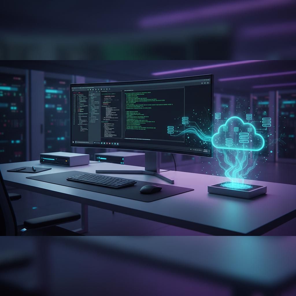 Ilustração técnica representando tecnologia relacionado a Guia Definitivo de Linux para Servidores: Otimizaç incluindo Ubuntu