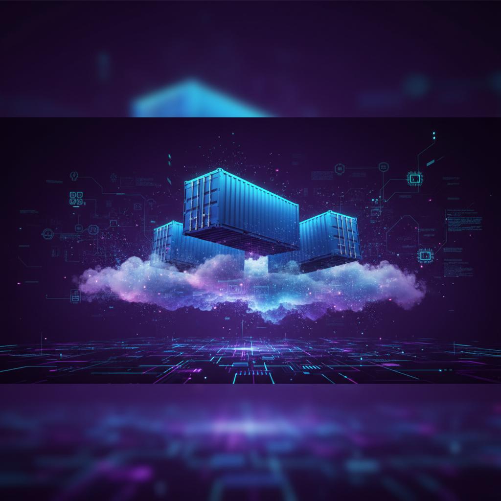 Ilustração técnica representando tecnologia relacionado a Docker: O Guia Completo para Transformar seu Deplo incluindo DevOps