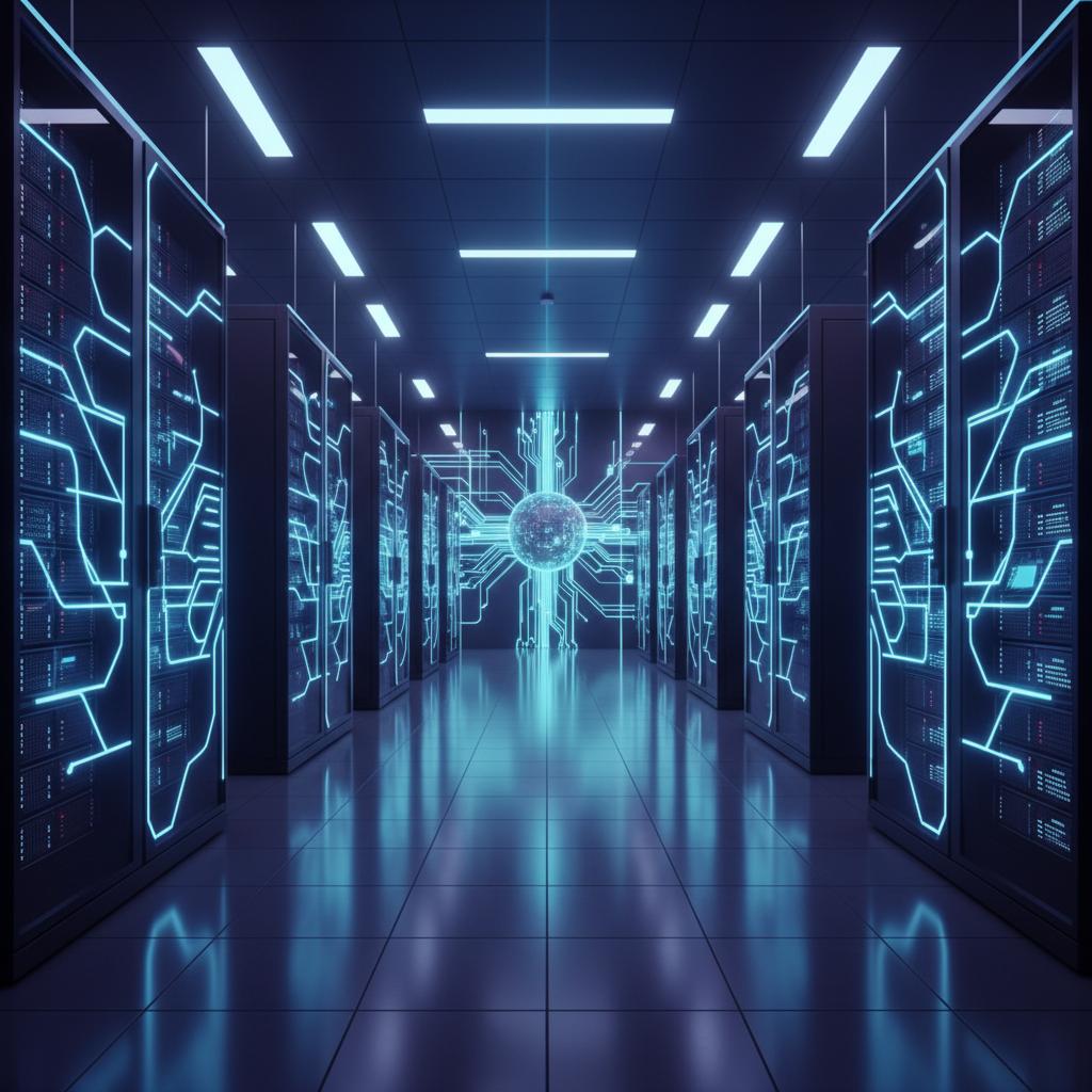 Ilustração técnica representando tecnologia relacionado a O que é VPS? Guia Definitivo de Servidores Virtuai incluindo ser...