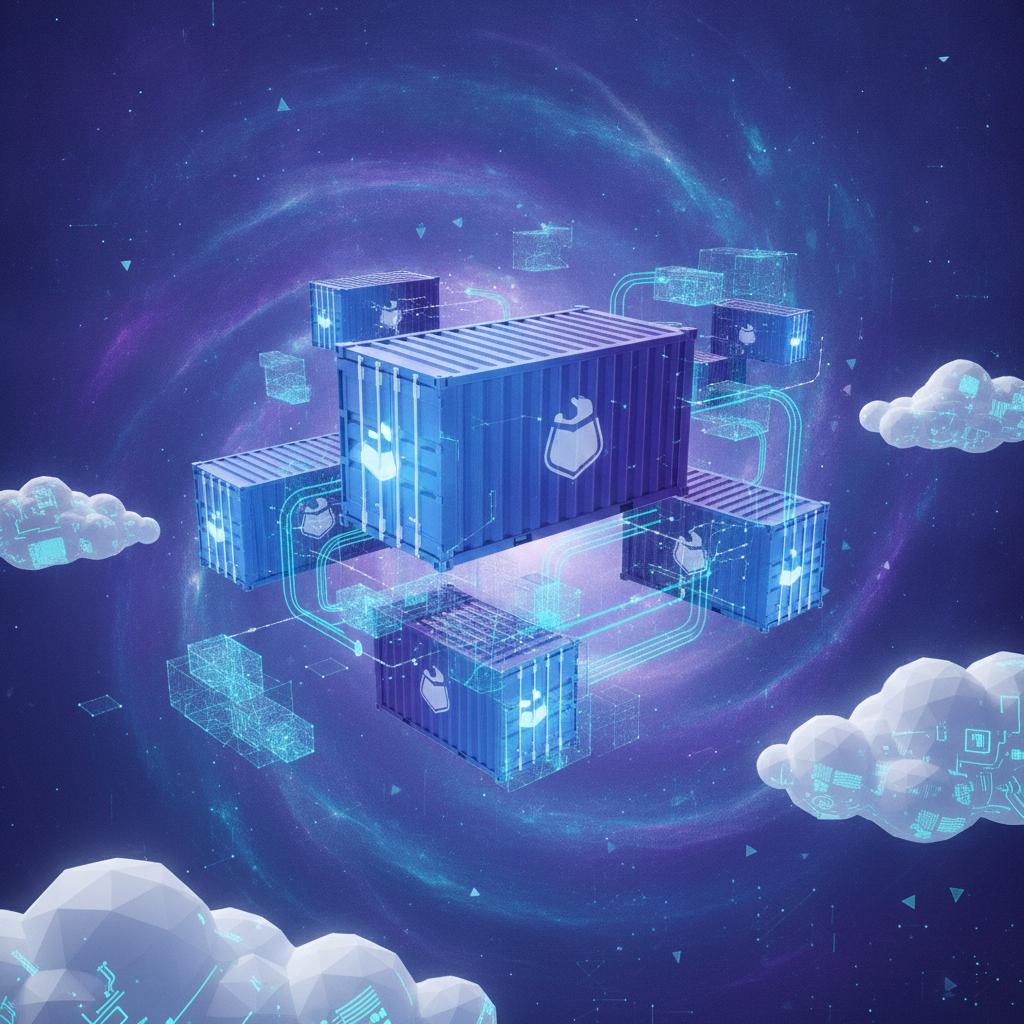 Ilustração técnica representando tecnologia relacionado a Docker: O Guia Definitivo de Containers para DevOp