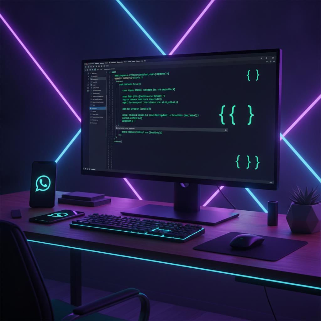 Ilustração técnica representando tecnologia relacionado a Evolution API: O Guia Definitivo para Automação no incluindo Wha...