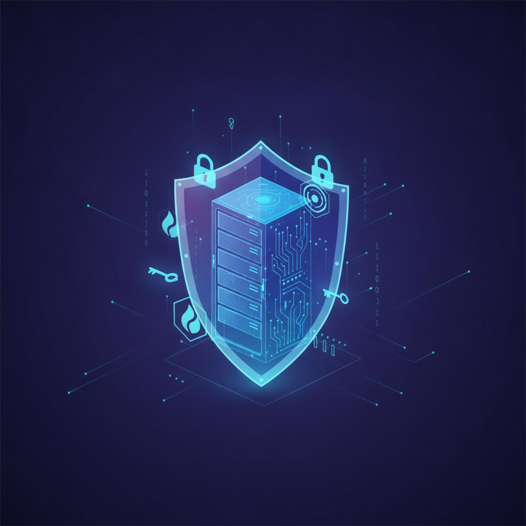 Ilustração técnica representando tecnologia relacionado a Segurança Web: Guia Completo de Proteção para VPS 