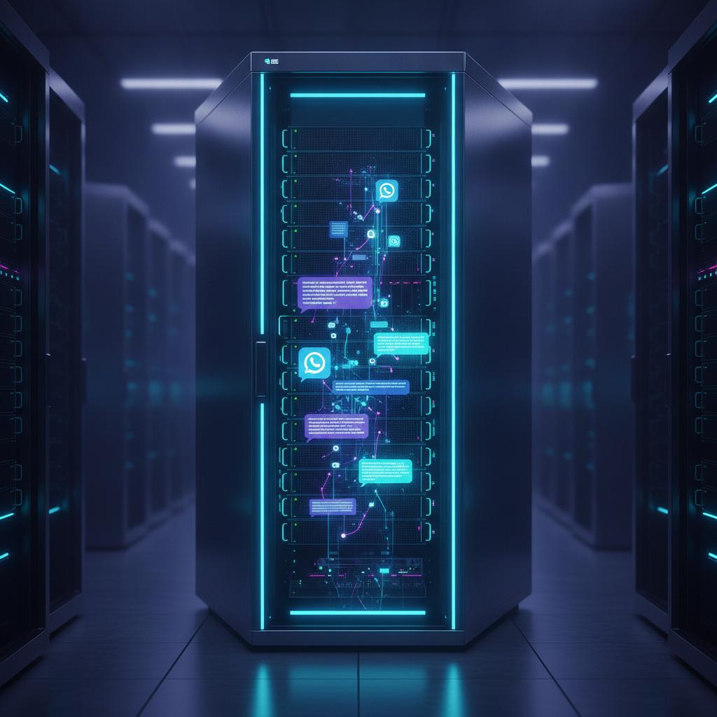 Ilustração técnica representando tecnologia relacionado a Evolution API: O Guia Completo para Automação no W incluindo Wha...
