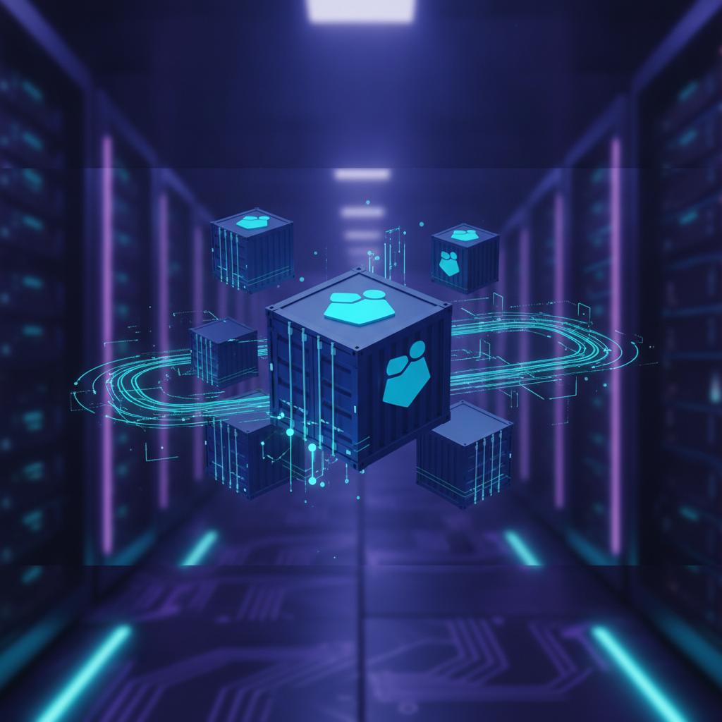 Ilustração técnica representando tecnologia relacionado a Docker na Prática: Guia Completo para Automação e  incluindo Con...