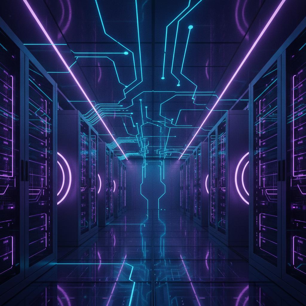 Ilustração técnica representando tecnologia relacionado a LLM na Prática: Como Implementar IA com OpenAI e L