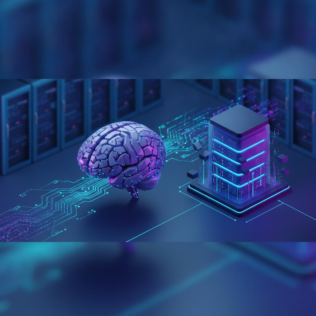 Ilustração técnica representando tecnologia relacionado a O que é Vector Database? Guia Completo para RAG e 