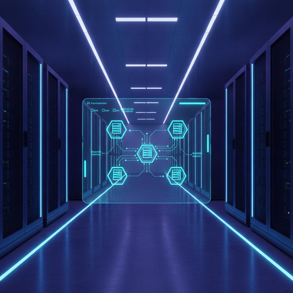 Ilustração técnica representando tecnologia relacionado a O que é VPS? Guia Definitivo sobre Servidor Virtua