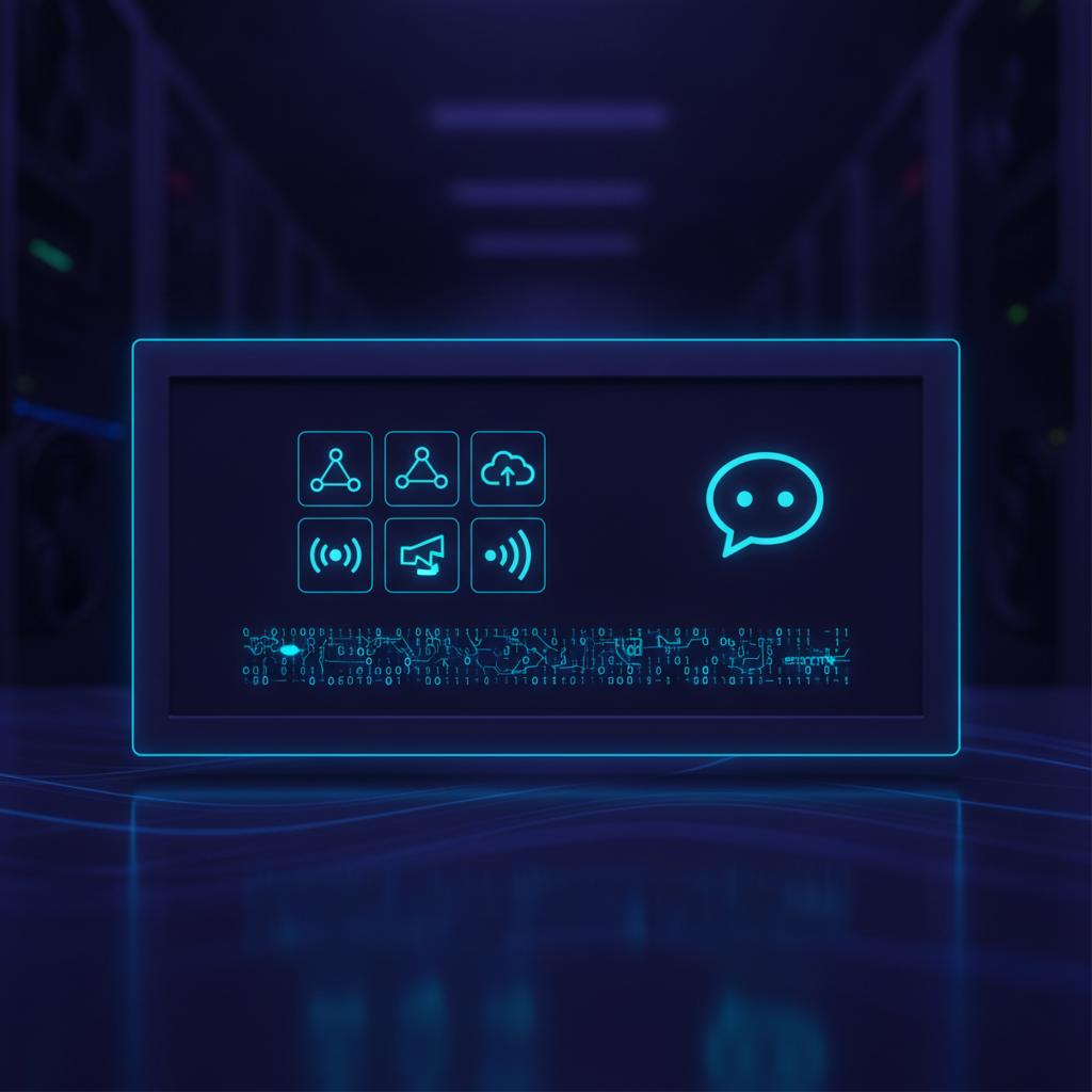 Ilustração técnica representando tecnologia relacionado a Evolution API: O Guia Completo para Automação no W incluindo Wha...