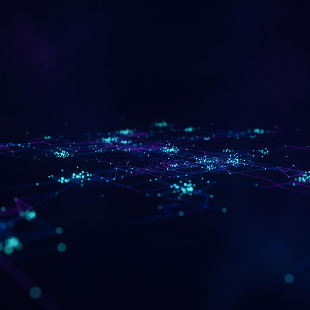 Ilustração técnica representando tecnologia relacionado a O que são Vector Databases? Guia Completo para IA  incluindo Pin...