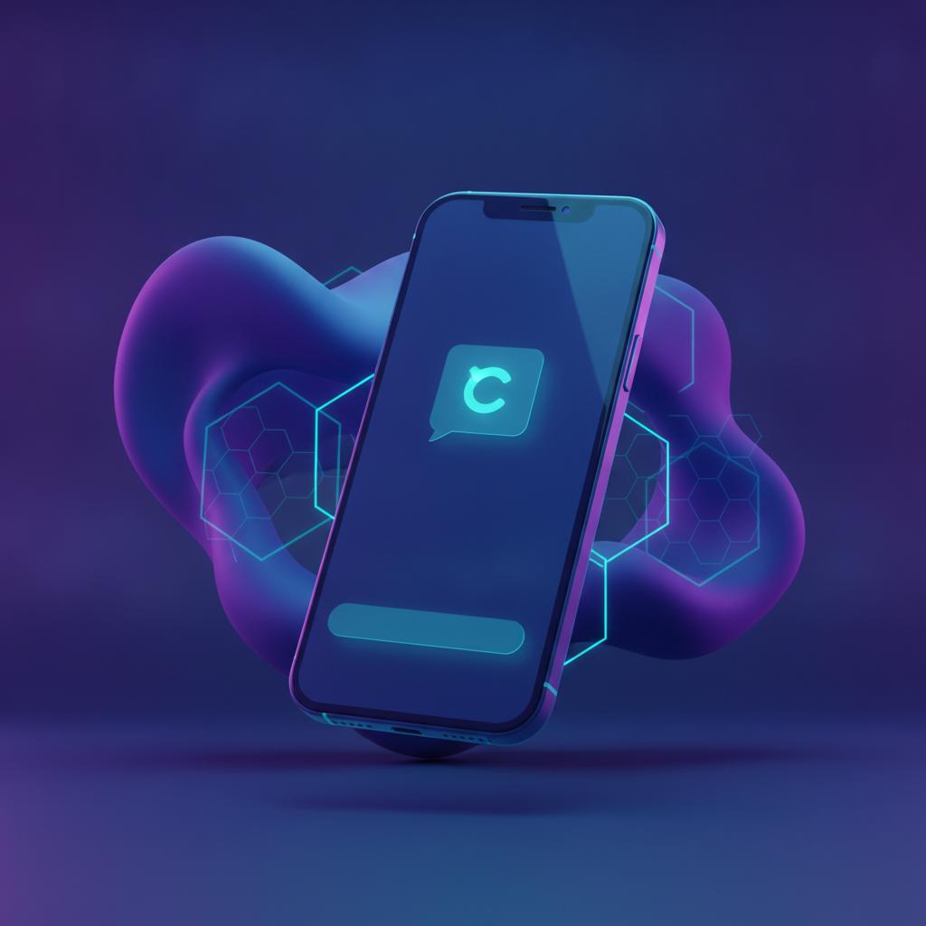 Ilustração técnica representando tecnologia relacionado a O que é Typebot? Guia Completo para Criar Chatbots