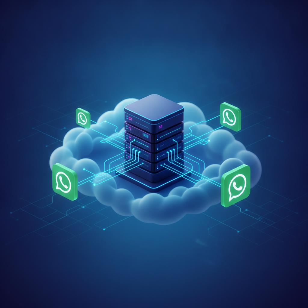 Ilustração técnica representando tecnologia relacionado a Evolution API: O Guia Definitivo para WhatsApp API