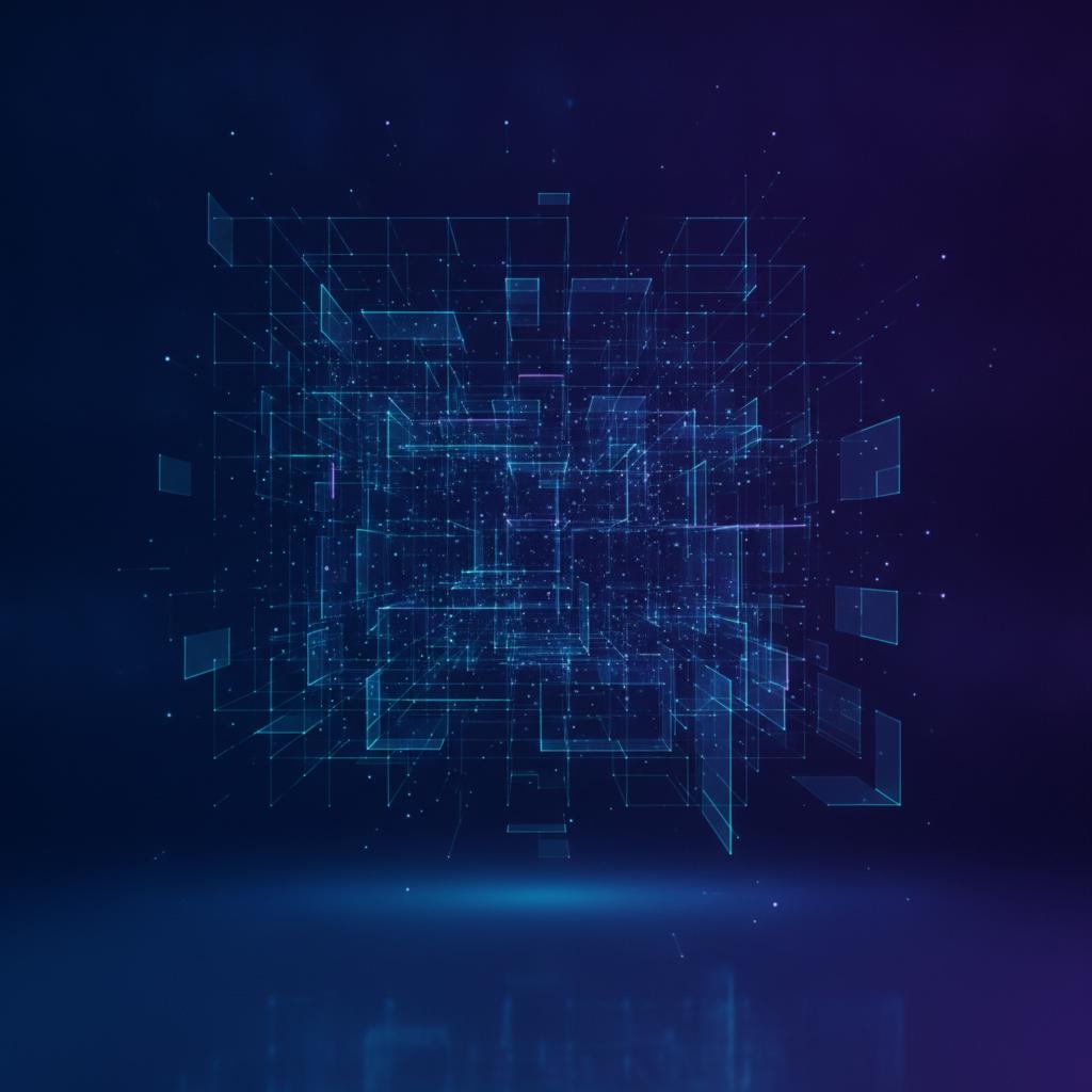 Ilustração técnica representando tecnologia relacionado a O que é Vector Database? O Guia Essencial para IA 
