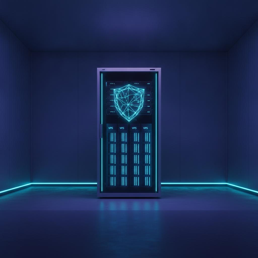 Ilustração técnica representando tecnologia relacionado a Segurança Web em VPS: Guia Completo para Proteger  incluindo seg...