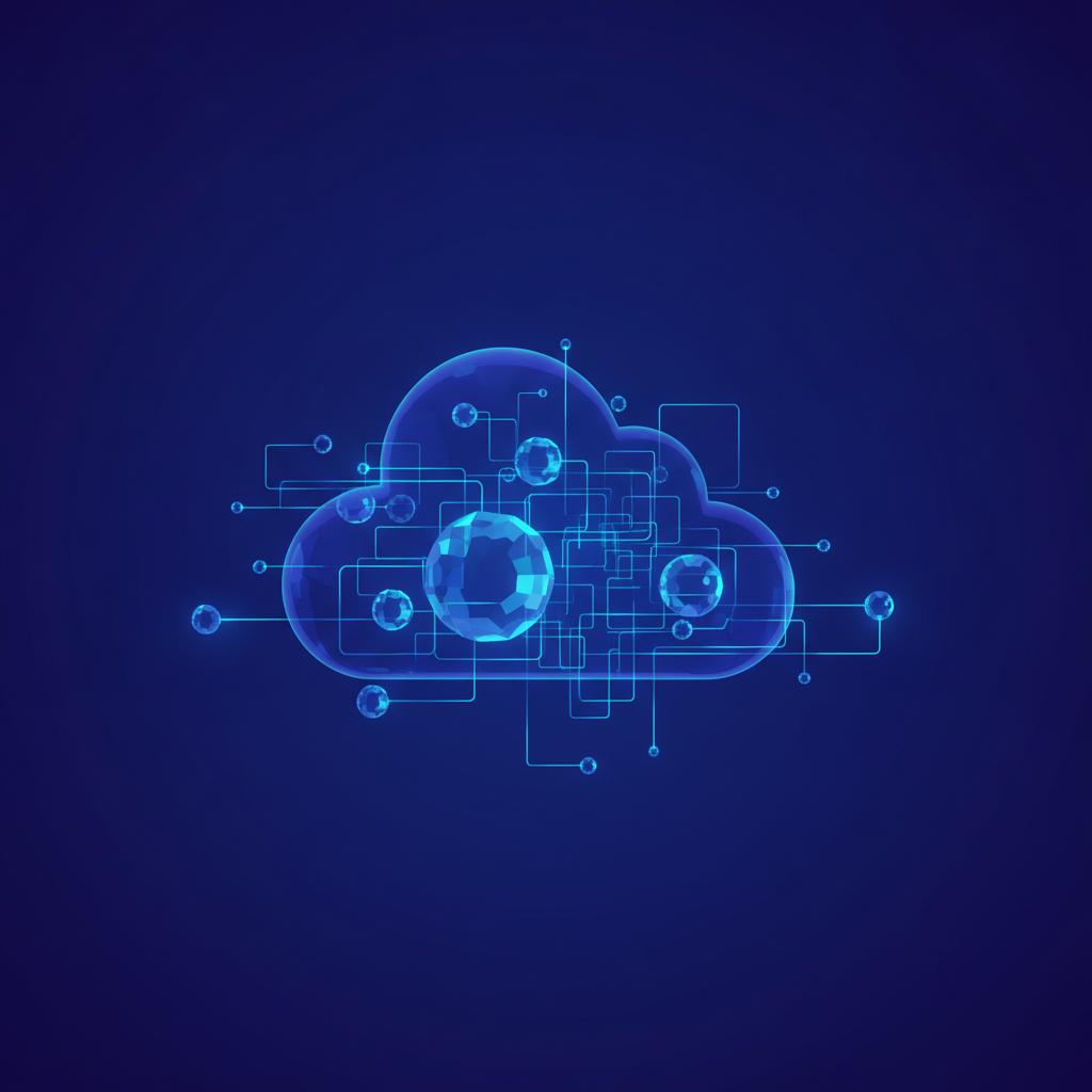 Ilustração técnica representando tecnologia relacionado a O que é VPS? Guia Definitivo de Servidores Virtuai incluindo Ser...