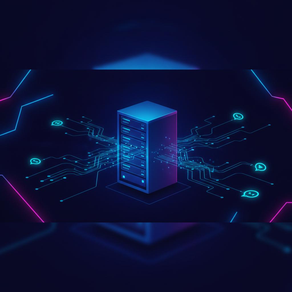 Ilustração técnica representando tecnologia relacionado a Guia Definitivo: Como Implementar Evolution API pa incluindo Wha...
