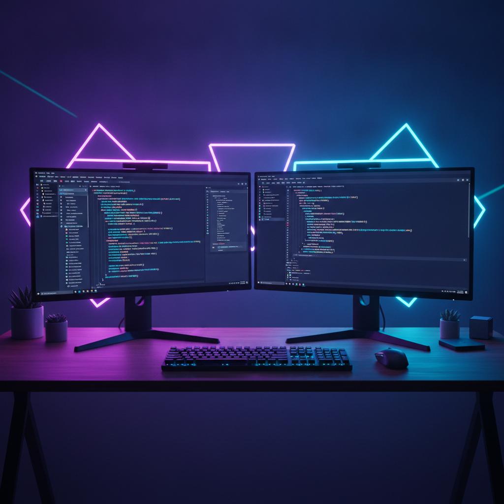 Ilustração técnica representando tecnologia relacionado a Guia de Programação: Como Dominar Python e JavaScr