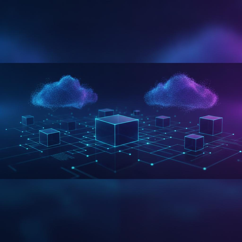 Ilustração técnica representando tecnologia relacionado a Guia Prático de Docker: Do Conceito ao Deploy Efic incluindo DevOps