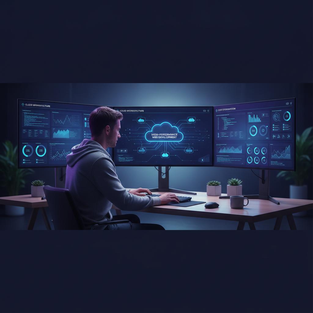 Ilustração técnica representando tecnologia relacionado a WordPress: O Guia Completo para Criar seu Website  incluindo CMS