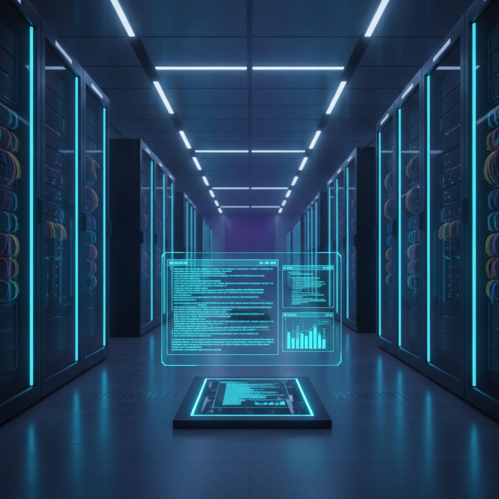 Ilustração técnica representando tecnologia relacionado a O que é VPS? Guia Definitivo sobre Servidor Virtua