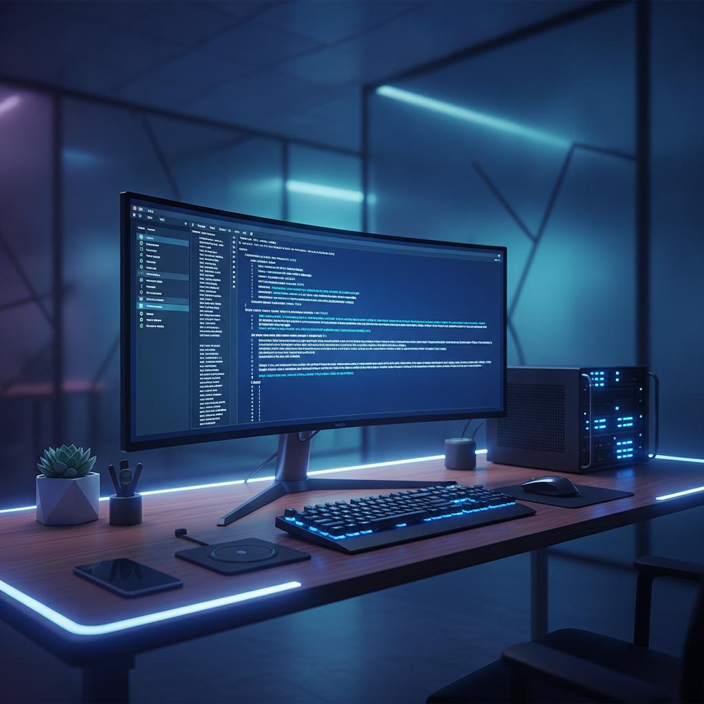 Ilustração técnica representando tecnologia relacionado a Self-hosting vs Nuvem: O Caminho para a Autonomia  incluindo inf...