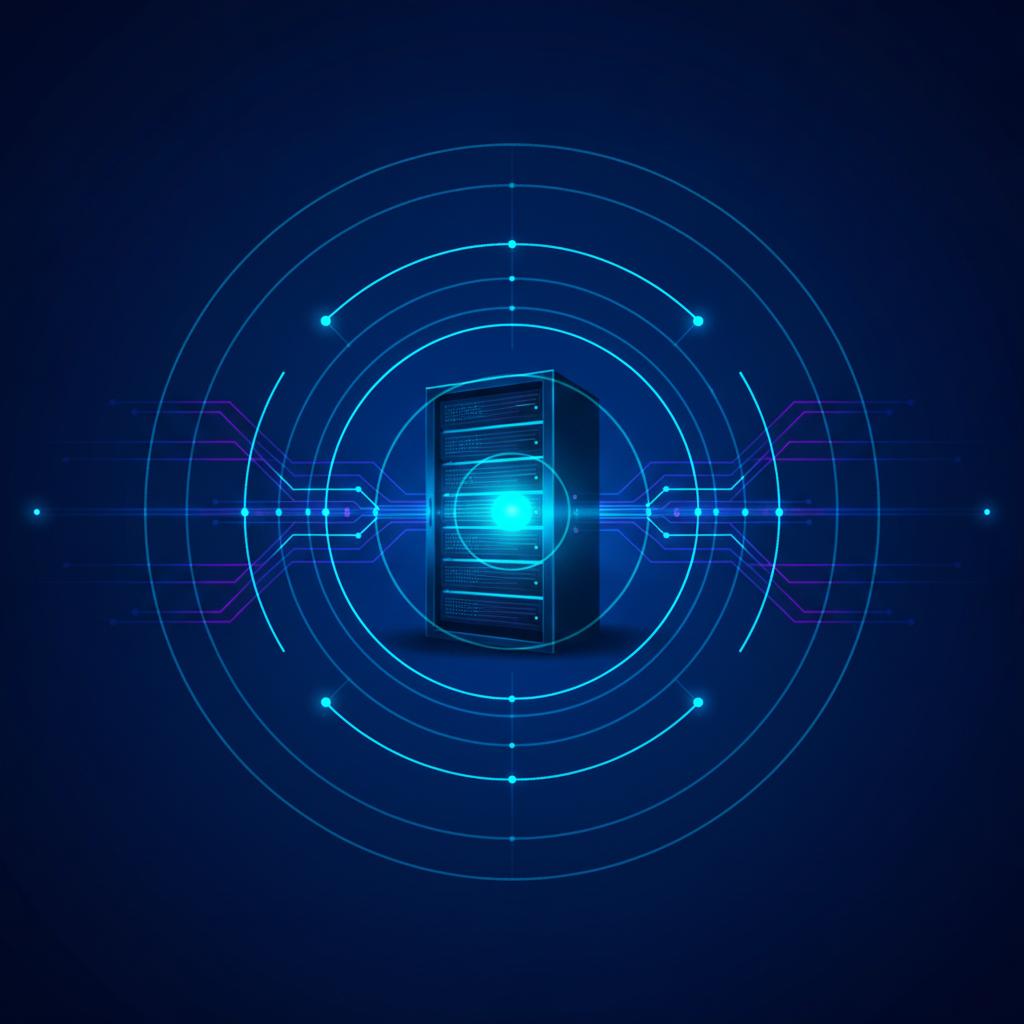 Ilustração técnica representando tecnologia relacionado a Webhooks e APIs REST: Como Otimizar Integrações em incluindo API...