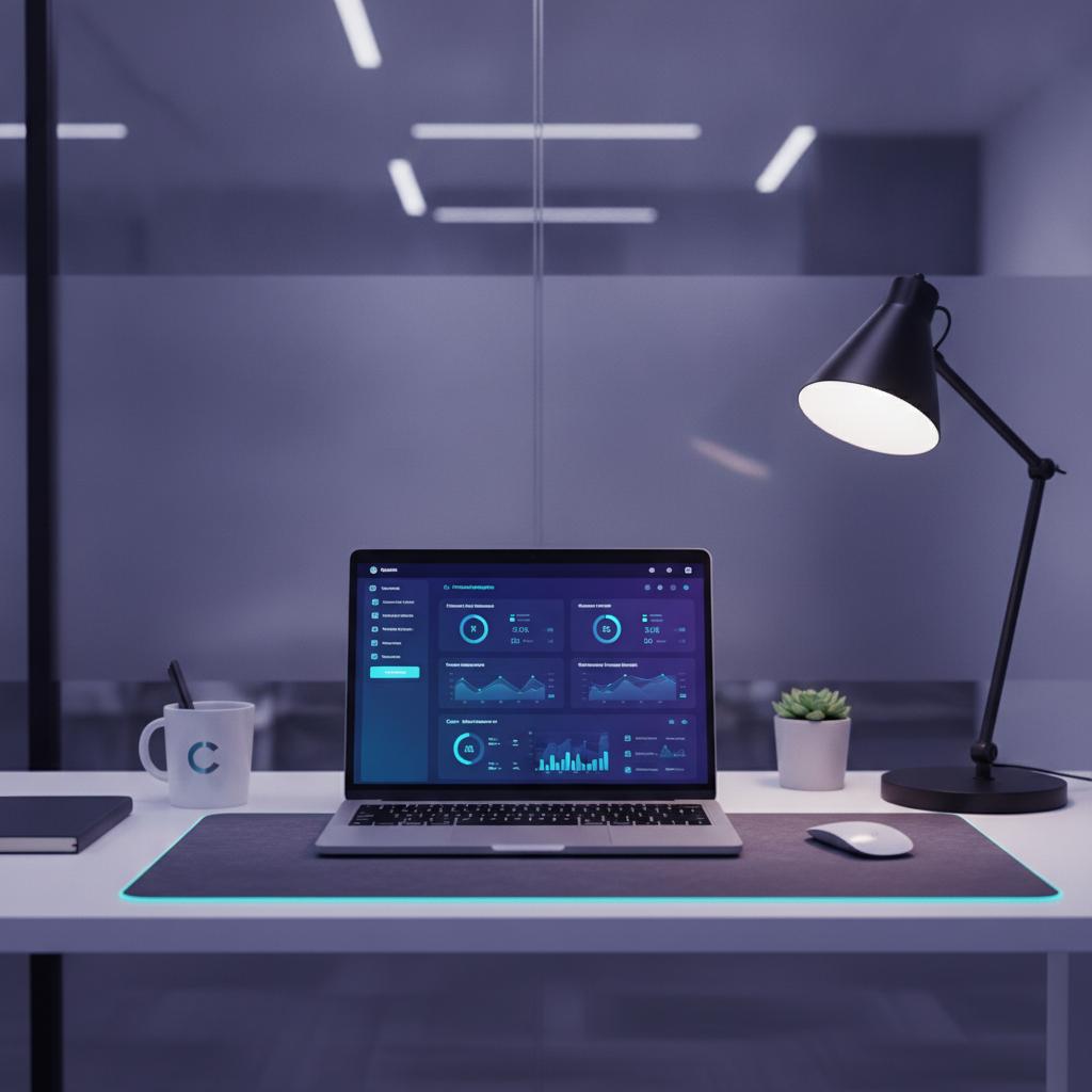 Ilustração técnica representando tecnologia relacionado a Escalando o Atendimento Omnichannel: Chatwoot e CR incluindo Roc...