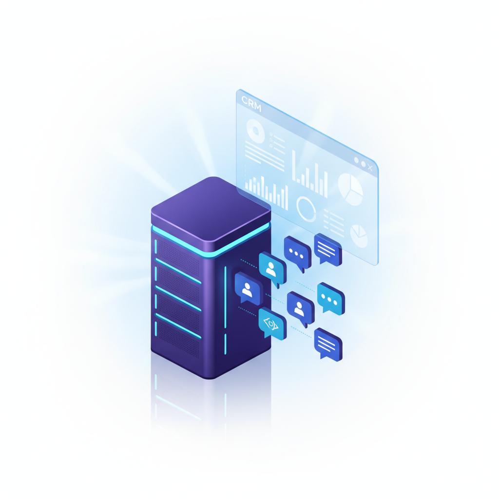 Ilustração técnica representando tecnologia relacionado a Suporte Omnichannel: Como Escalar sua Operação com incluindo Cha...