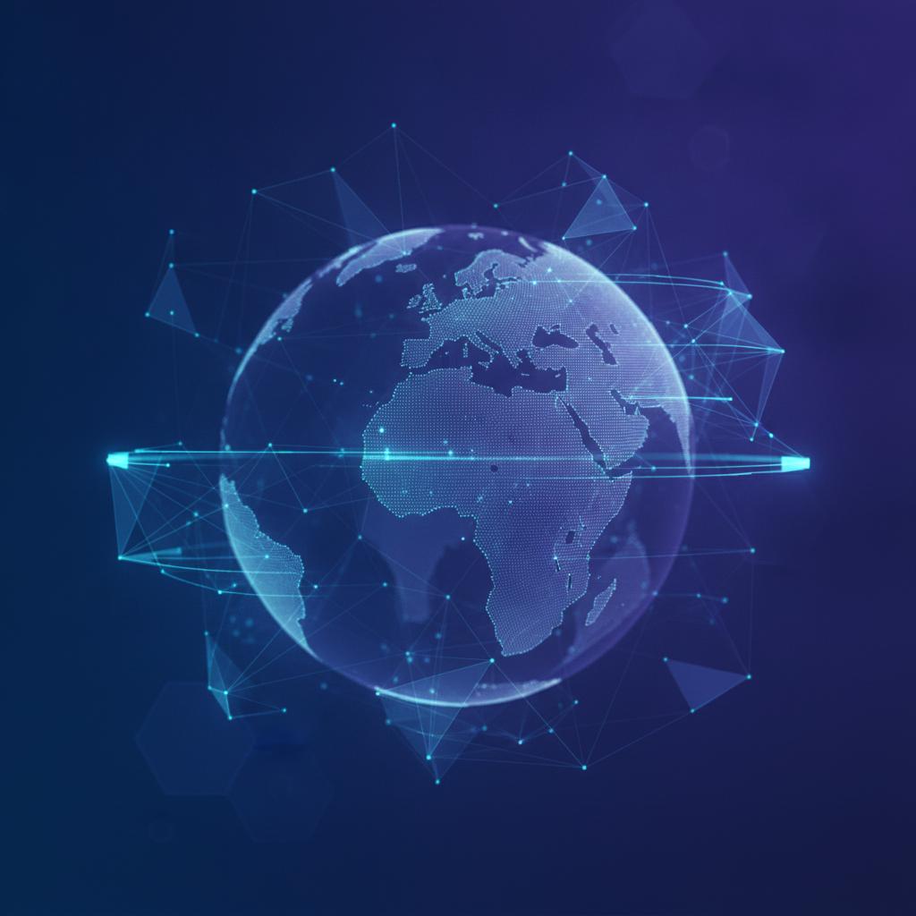 Ilustração técnica representando tecnologia relacionado a Webhooks de Alta Performance: Otimizando Dados em  incluindo aut...