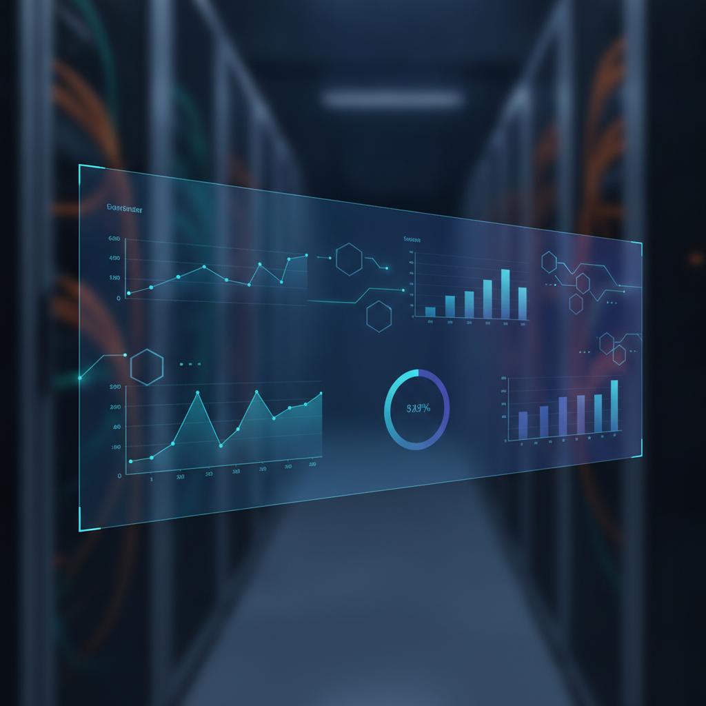 Ilustração técnica representando tecnologia relacionado a Server Management: Como Substituir o cPanel pelo E incluindo Tra...