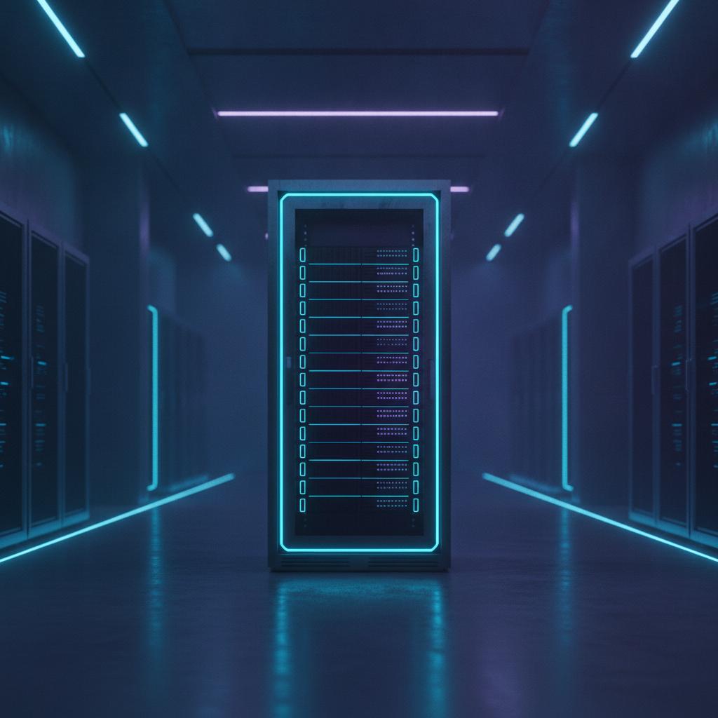Ilustração técnica representando tecnologia relacionado a Self-hosting: Gestão de Infraestrutura e Custos em