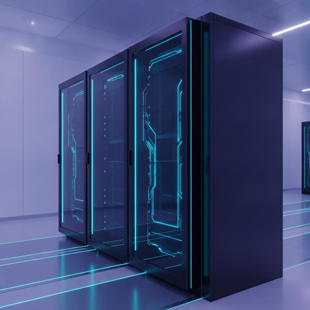 Ilustração técnica representando tecnologia relacionado a Self-hosting: Vale a pena manter sua infraestrutur