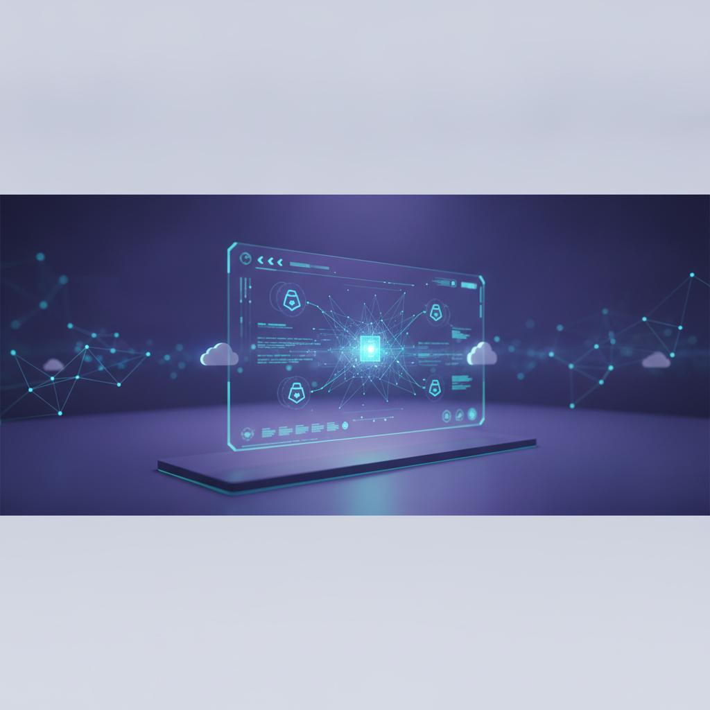 Ilustração técnica representando tecnologia relacionado a Server Management: EasyPanel e Traefik em Ambiente