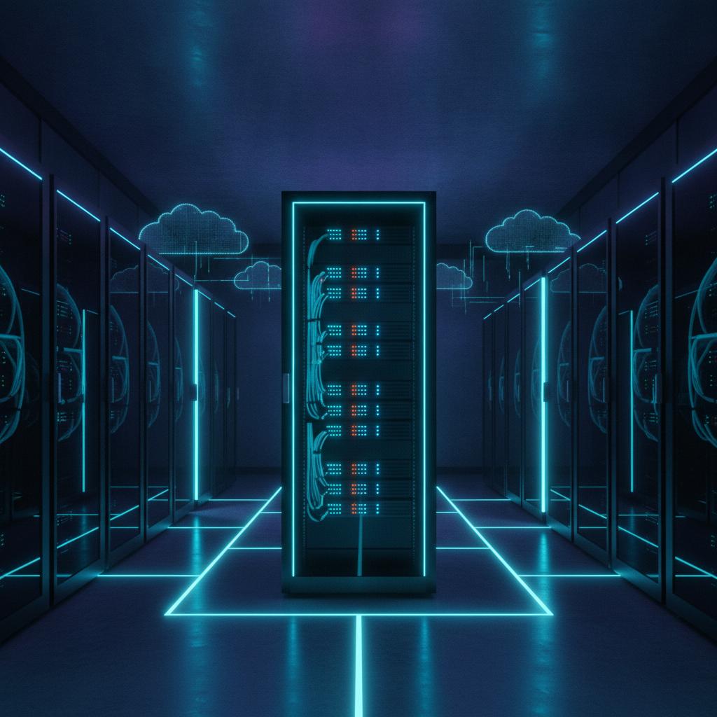 Ilustração técnica representando tecnologia relacionado a Suporte Omnichannel: Guia de Infraestrutura e Perf incluindo Cha...