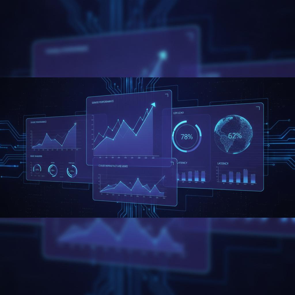 Ilustração técnica representando tecnologia relacionado a Server Management 2026: EasyPanel, Traefik e Efici