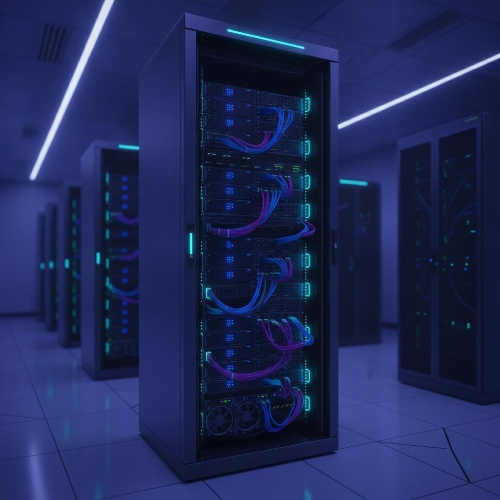 Ilustração técnica representando tecnologia relacionado a Self-hosting: A Fronteira da Autonomia em 2026 incluindo infraes...