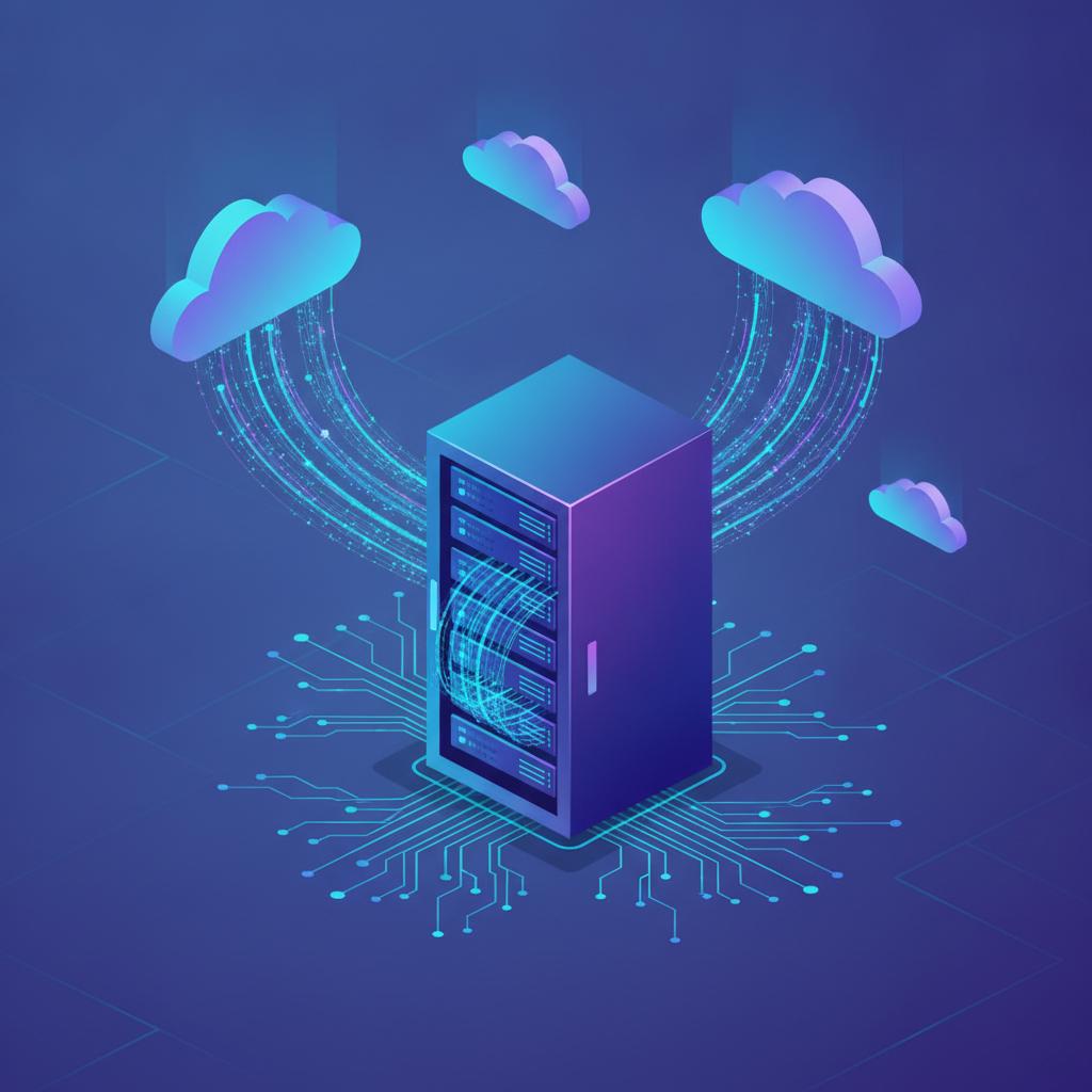 Ilustração técnica representando tecnologia relacionado a Webhooks na Prática: Segurança e Confiabilidade (2 incluindo vps