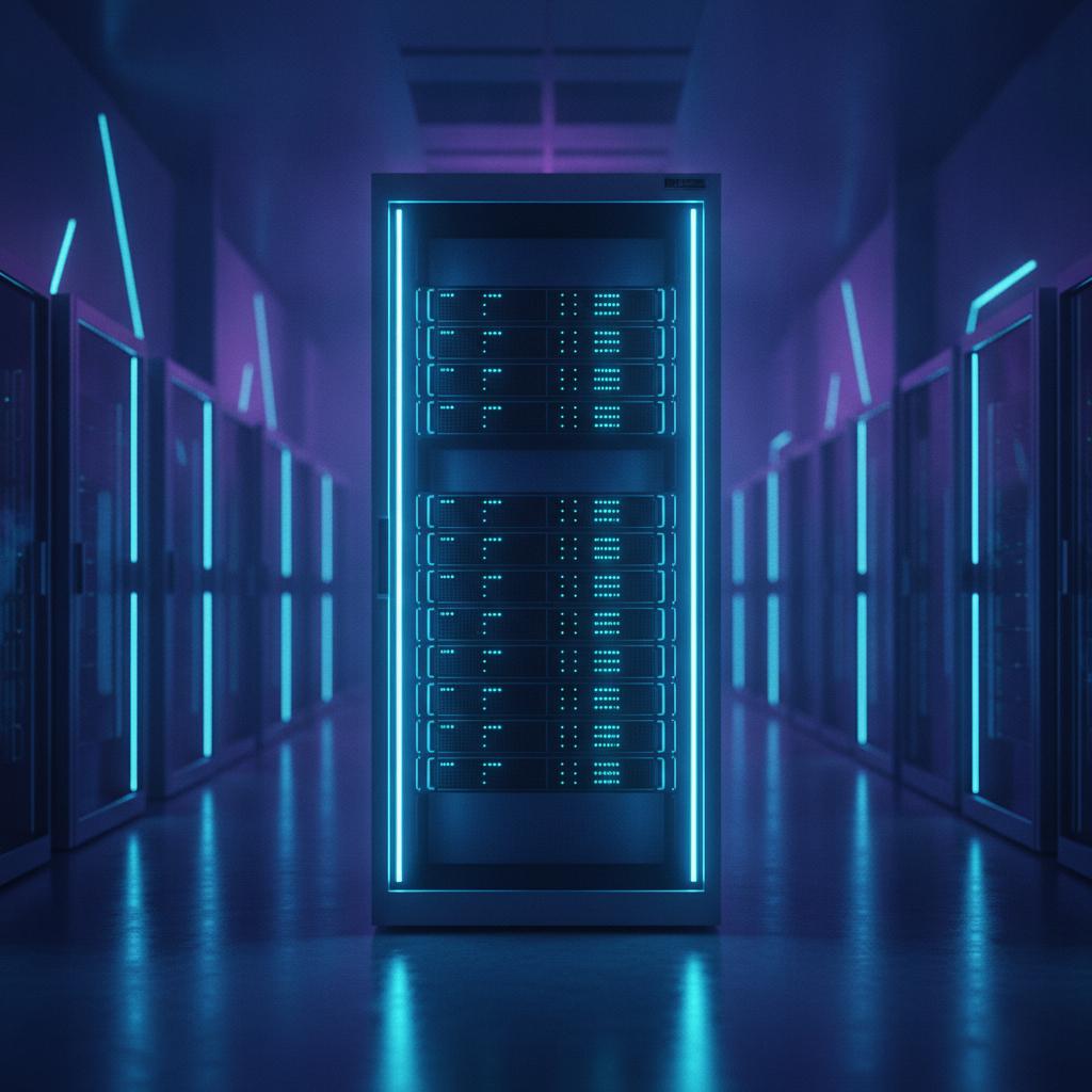 Ilustração técnica representando tecnologia relacionado a Self-hosting: A Verdade sobre Custos e Controle de incluindo inf...