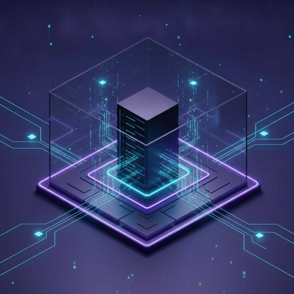 Ilustração técnica representando tecnologia relacionado a Self-hosting com Custo Fixo: Escalando sua Infraes