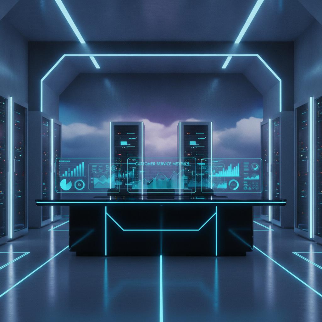 Ilustração técnica representando tecnologia relacionado a Estratégia de Atendimento Omnichannel: Dominando s incluindo Cha...