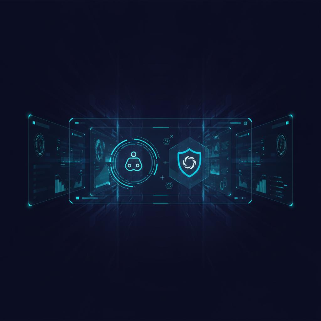 Ilustração técnica representando tecnologia relacionado a Server Management: Do Legacy ao EasyPanel com Efic incluindo Tra...